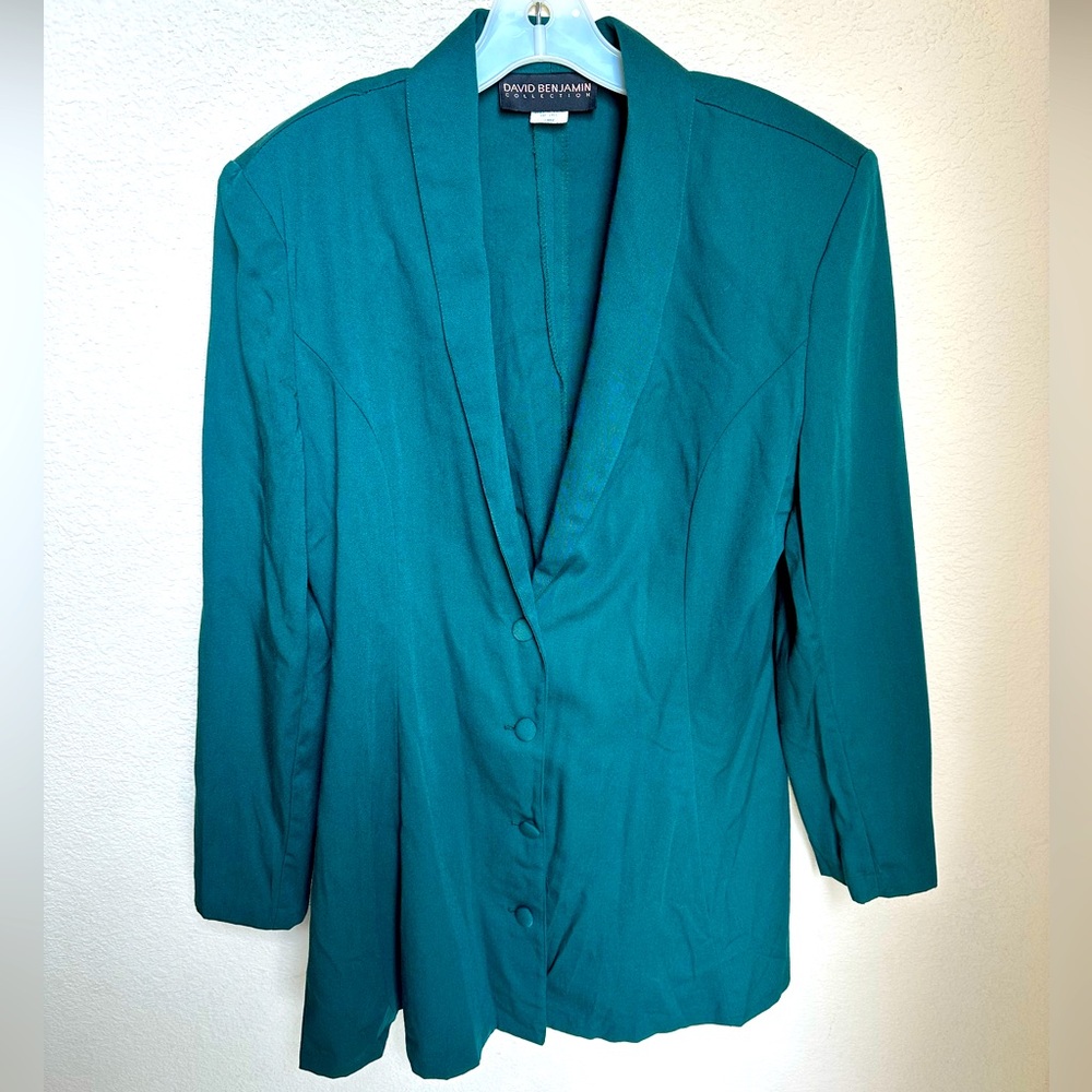 Vintage DAVID BENJAMIN Blazer Women’s Jacket Made in USA - Size Large